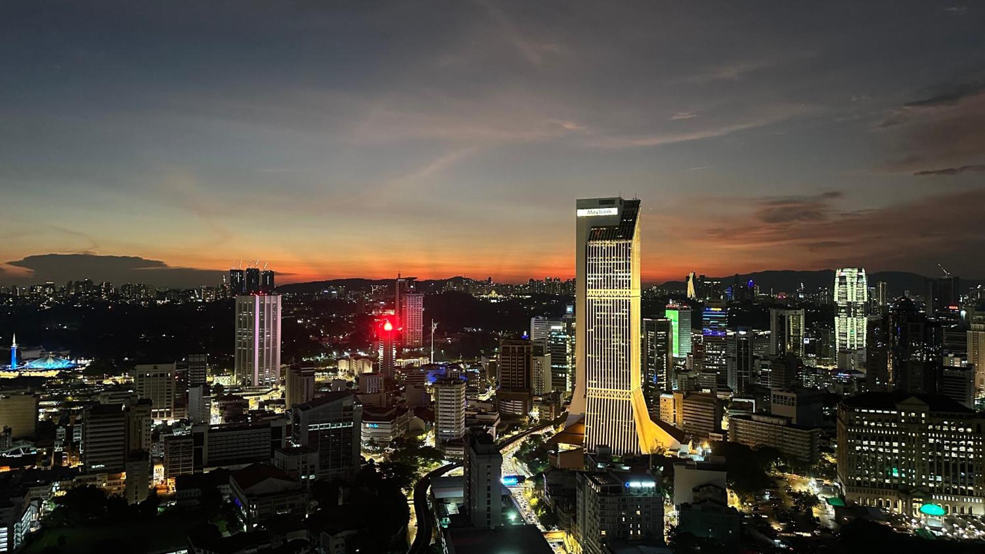 クアラルンプールSkyline View In Bukit Bintang The Robertson 42Fアパートメント エクステリア 写真